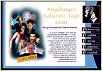 Augsburger Kabarettage 2001
